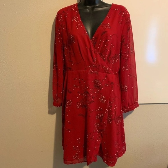 Madewell Hazelwood Floral RED NWT - Picture 7 of 14